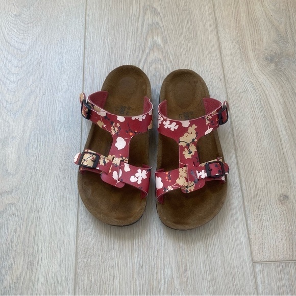 Birkenstock ALPRO Red Floral Sandals - Picture 6 of 8